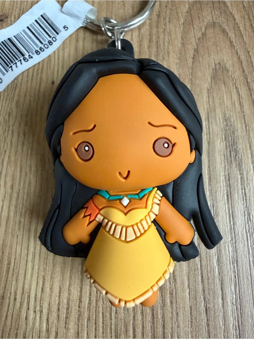 Disney Pocahontas Character Keychain Key Ring Disney Franchise Collectible